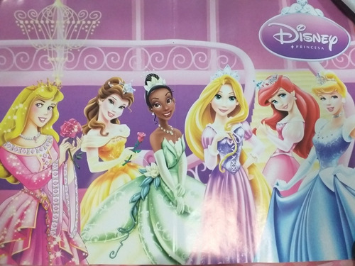 Afiche Todas Las Princesas Miden 31cm Alto X 45cm Ancho