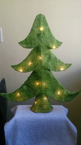 Arbol De Navidad Decorativo Para Casa Con Luz