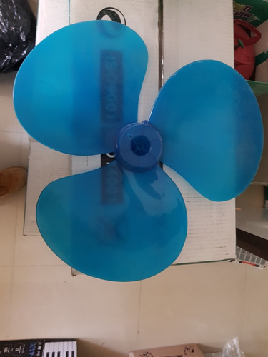 Aspas Para Ventilador Plasticas Usadas Color Verdes Y Azules