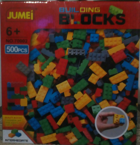 Bloques De Construcción Tipo Lego De 500 Pzas
