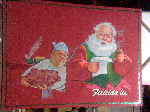 Cartel San Nicolás Navidad 2,30 X 3 Mts 130$