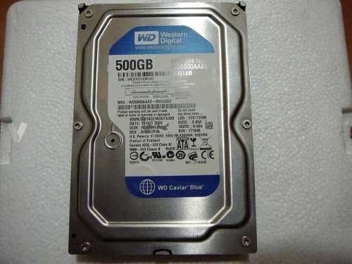 Disco Duro 500 Gb Sata Wd