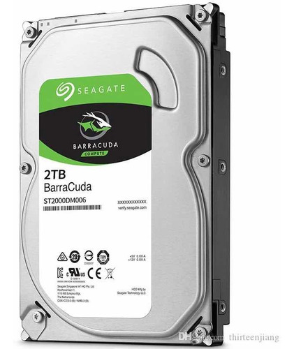 Disco Duro Seagate 2tb Sata 3.5 Para Pc Dvr