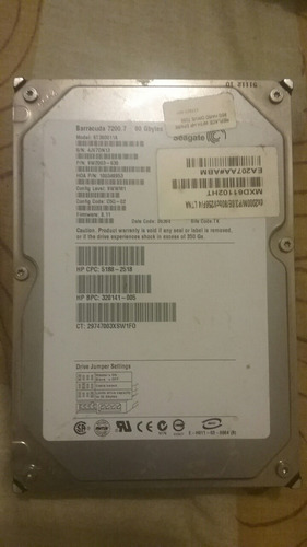 Disco Duro Seagate Barracuda 80gb Ide