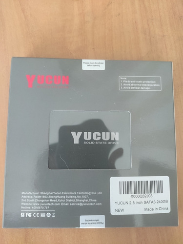 Disco Ssd Yucun 240 Gb