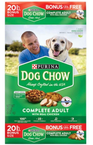 Dog Chow Complete Adult, Perrarina 20lb