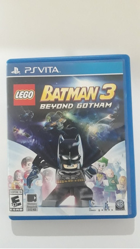 Juego Para Ps Vita. Batman 3 Lego, Beyond Gotham.