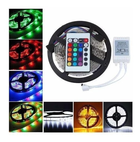 Kit De Cinta Led 5 Metros  Rgb Bj Super Oferta