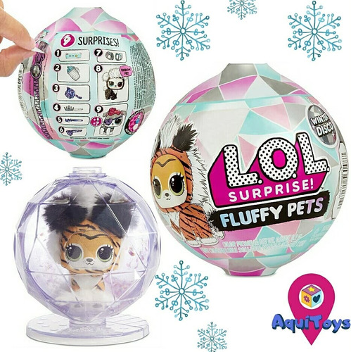L.o.l Surprise Serie Winter Disco Fluffy Pets 35usa