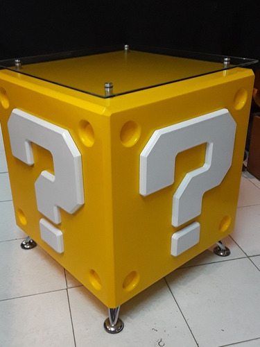 Mesa Decorativa Mariobox Nintendo -somos Fabricantes Mueble