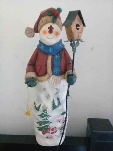 Muñeco De Nieve Para Decoración Navidad