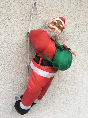 Muñeco Navidad Santa Claus San Nicolás Escalador Alpinista