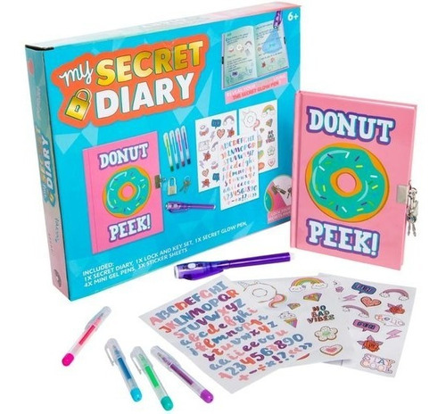 My Diary Secret Donut / Ideal Para Las Señoritas De La Casa