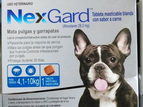 Pastillas Nexgard Ati Pulgas Y Garrapatas