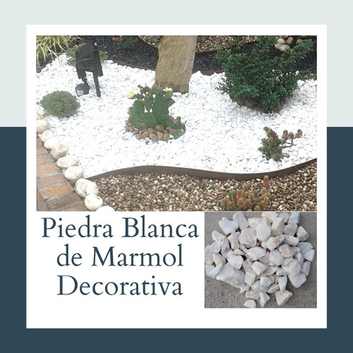Piedra De Marmol Decorativa Para Jardin