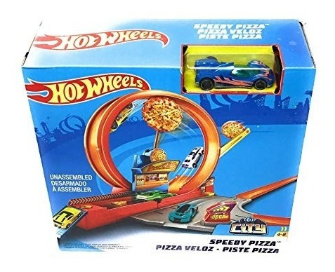 Pista De Carros Pizza Hot Wheels