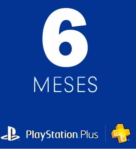 Playstation Plus 6 Meses Para Ps4 Y Ps Vita