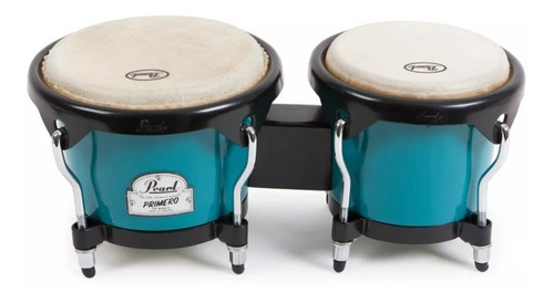 Tambor Bongos Mini Azul Pearl Usado Percusión