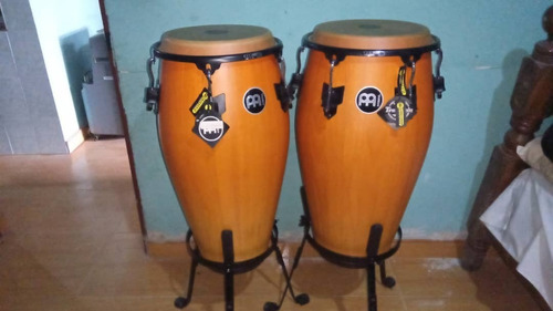 Tumbadora Conga Y Quinto. Marca Meinl. Con Forros Incluidos