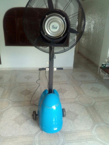 Ventilador De Pie Alta Potencia Y Nebulizador Para El Calor