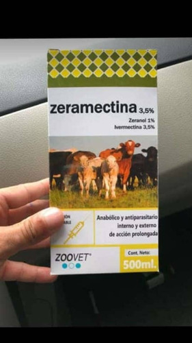Zeramectina,con Zeranol De 500ml. Desparasitante Oferta