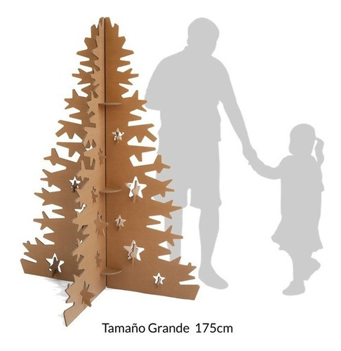 Árbol De Navidad En Madera Mdf