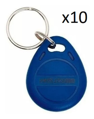 10 X Llaves Proximidad Rfid 125khz Llavero Rosslare Sovica