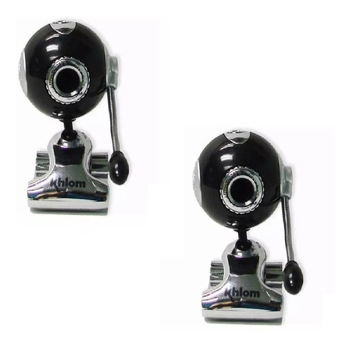 2 Camara Web Usb Khlom Web Cam 8 Mp Microfono Usb Nuevas