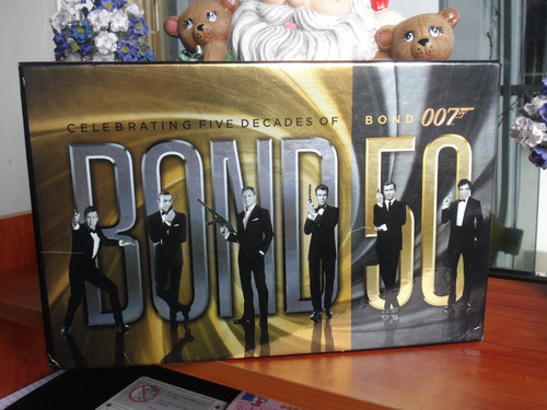 50 Aniversario James Bond 007 Bluray Coleccion