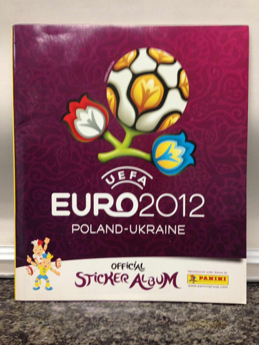 Album Fútbol Vacio Panini Euro Polonia- Ucrania 