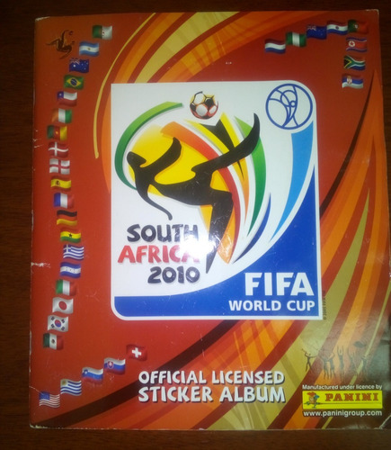 Album Mundial Surafrica  Panini Completo