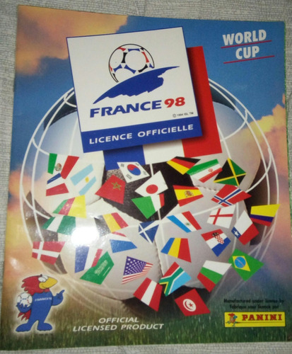 Album Oficial Mundial Francia 98 Panini