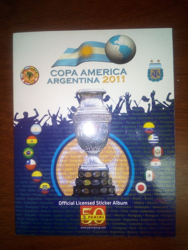 Album Panini Copa America Argentina 