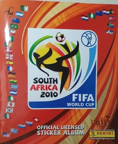 Album Panini Del Mundial De Fútbol Sudafrica  Lleno