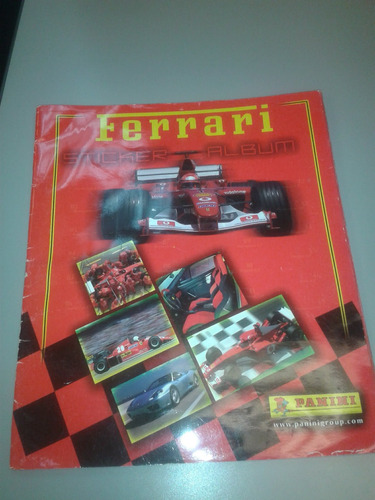 Album Panini Ferrari Año 