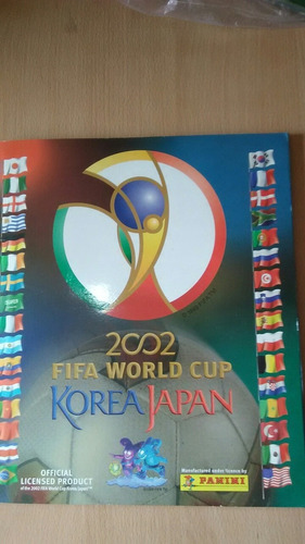 Album Panini Mundial De Futbol Korea Japon 