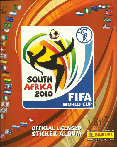 Album Panini Mundial De Futbol South Africa 