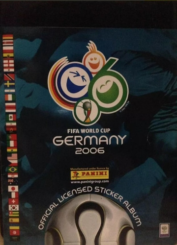 Album Panini Vacío Del Mundial De Fútbol Alemania 