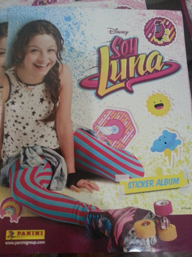 Album Soy Luna Completo A Pegar Original Panini 45 Vds