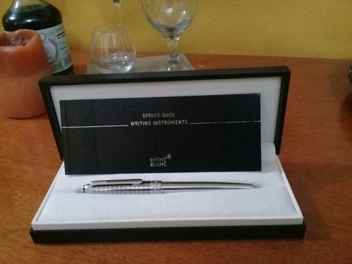 Bolígrafo Montblanc Stainless Stell Ii Rollerball