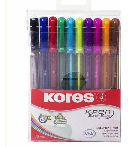 Bolígrafos De Colores Kores. Llevate Lo Mejor!