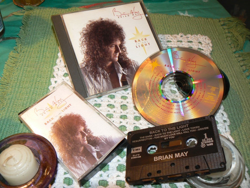 Brian May Obsequio Cassette Cd Solo Joyas De Coleccion 