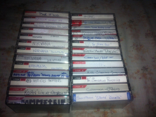 Cassettes Usados Perfectos Rock-pop Tdk/sony 20 X 
