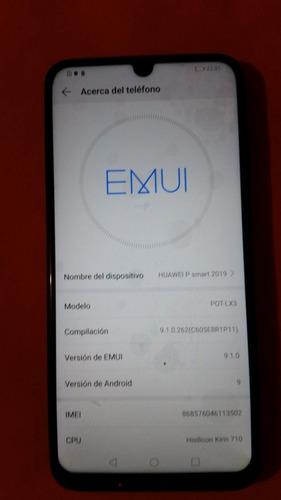 Celular Huawei P Smarth 2.019, Negro 64gb