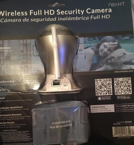 Cámara De Seguridad Infrarojo 360c/sensores Movimiento-wifi