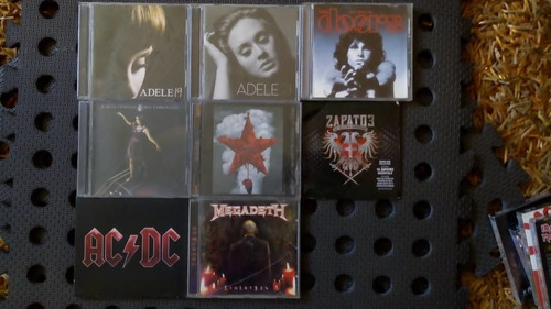 Colección Cd Ac Dc, Megadeth Originales
