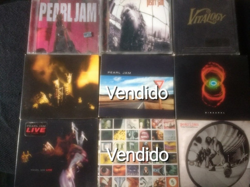 Colección De Cd Pearl Jam