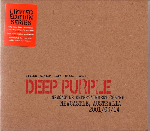 Deep Purple Live In Newcaste  Cd Nuevo Importado