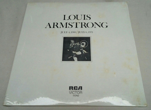 Disco Lp Vinil Louis Armstrong Nuevo Sellado