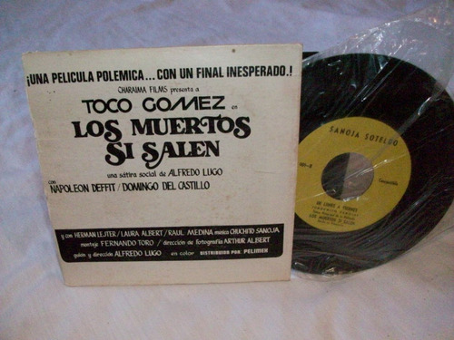 Disco Vinil D45 Toco Gómez Los Muertos Salen Oferta Remate